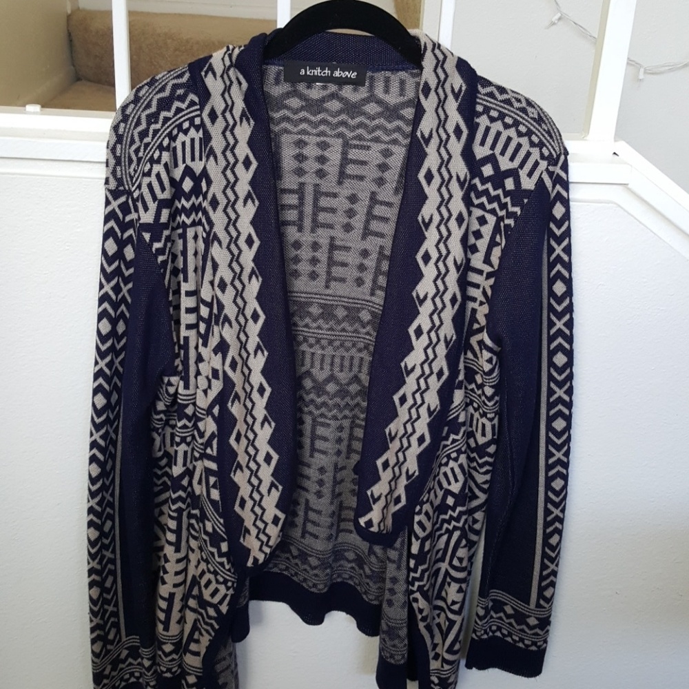 🥀A Knitch Above Sweater Jacket